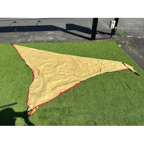 MOSS (モス) ヘキサタープ カムデン製タグ付き ポール無し パラウイング12ft 1～2人用