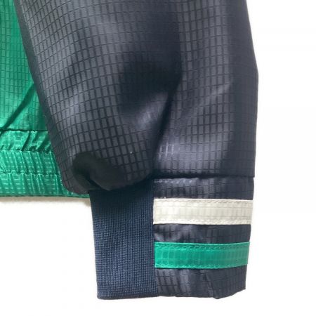 le coq sportif GOLF (ルコック スポルティフ ゴルフ) ジップジャケット QGMPJK00 メンズ SIZE XL ネイビー×グリーン 袖着脱可能 ゴルフウェア
