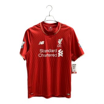 リバプール サッカーユニフォーム メンズ SIZE L レッド ララーナ【20】15-16年