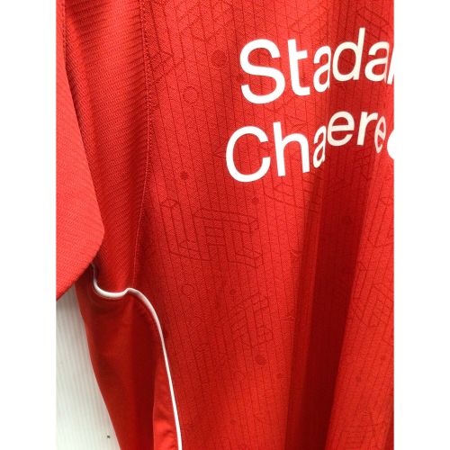 リバプール サッカーユニフォーム メンズ SIZE M レッド ジェラード【8】 14-15