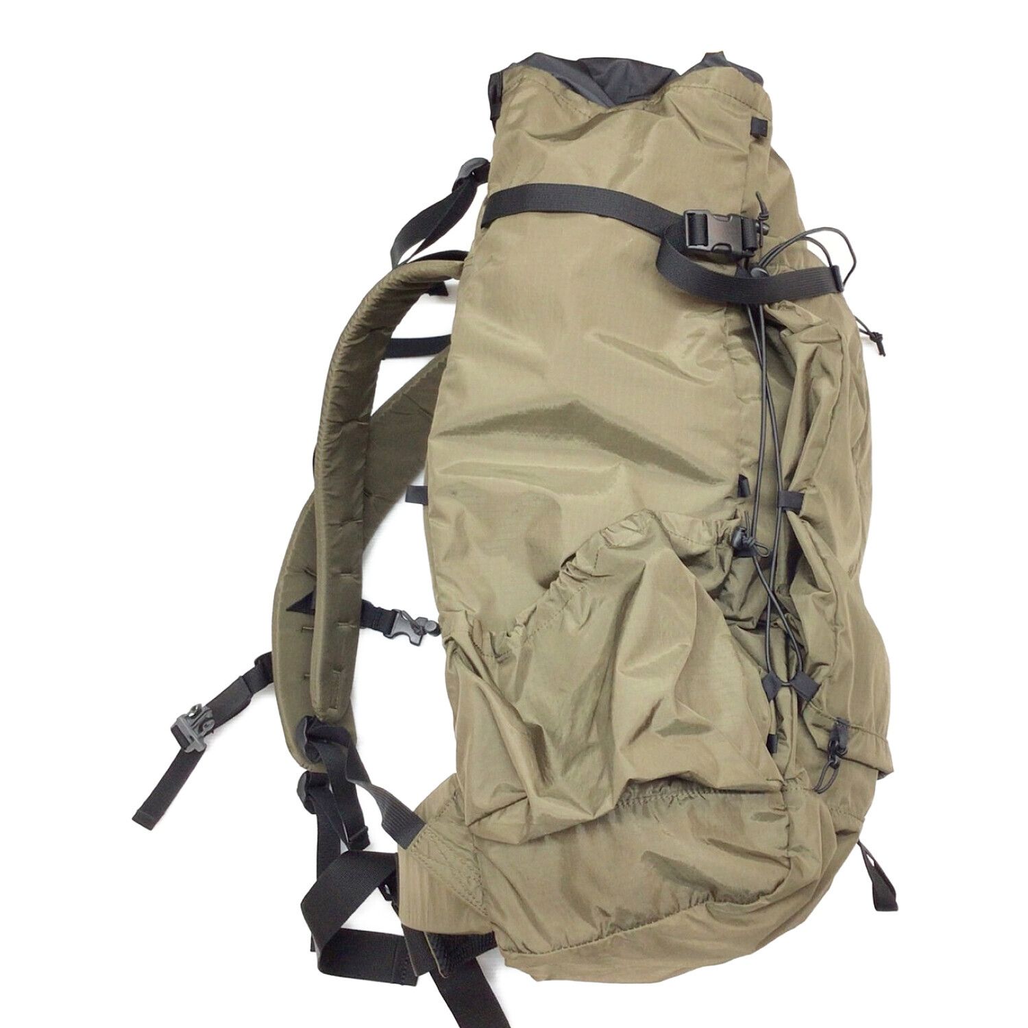 TRAIL BUM (トレイルバム) バックパック 50-80L 870g カーキ HAULER