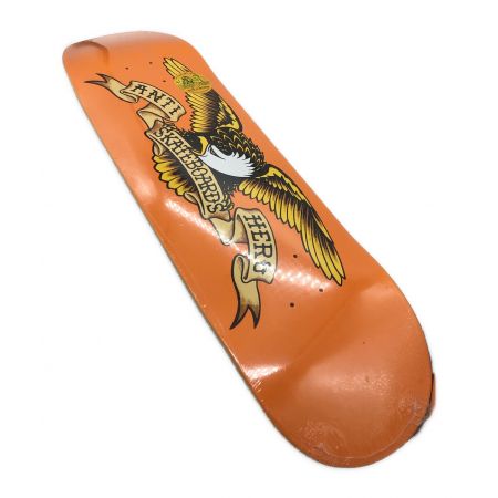 ANTIHERO (アンタイヒーロー) スケートボード パープル×オレンジ デッキのみ 9.1 SHPD EAGLE