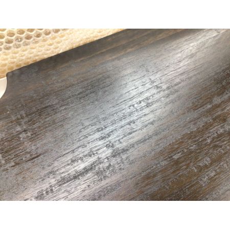 NODATE (ノダテ) アウトドアテーブル Φ900×H 240㎜ ブラウン ワンポール用テーブル chabu 90 未使用品