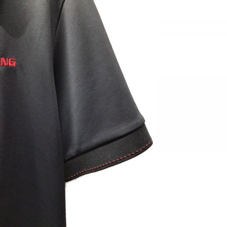 BRIEFING (ブリーフィング) MS ツアーポロ BRG213M29 メンズL ブラック ポロシャツ ゴルフウェア(トップス)