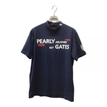 PEARLY GATES (パーリーゲイツ) ゴルフウェア モックネック 053-2267701 メンズ SIZE 3L ネイビー