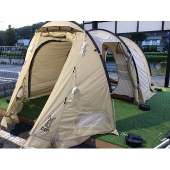 DOD (ディーオーディー) ツールームテント タン T3-688-TN カマボコテント3S 約250×500×185cm 2～4人用