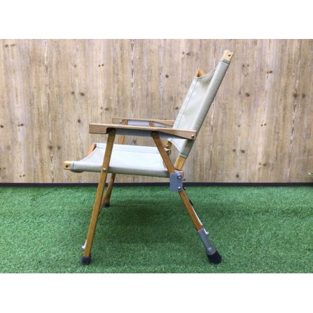 Kermit chair (カーミットチェア) アウトドアチェア ブラウン 純正シート・純正肘掛ケース欠品 カーミットチェア オーク