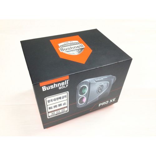 Bushnell GOLF ゴルフ距離測定器 ブラック 箱・ケース付 ピンシーカープロXEジョルト