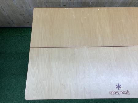 Snow peak (スノーピーク) アウトドアテーブル シナ合板 廃盤品