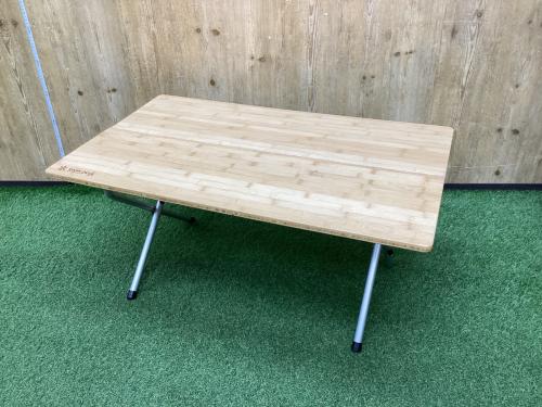 Snow peak (スノーピーク) アウトドアテーブル ワンアクションローテーブル竹