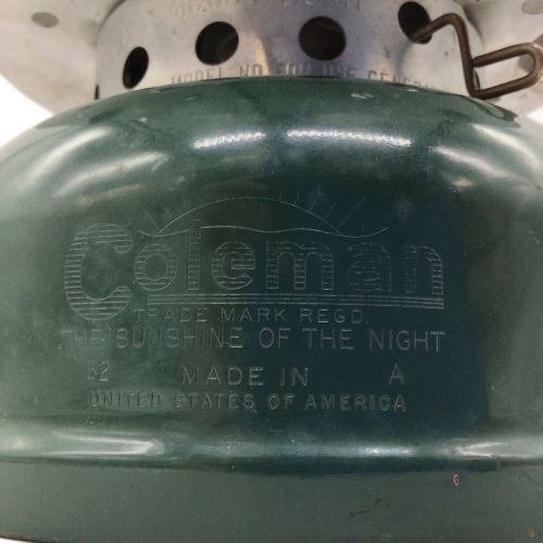 Coleman (コールマン) ガソリンシングルバーナー 風防付き USA製 1952年A期 スピードマスター500