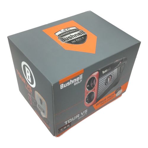 Bushnell (ブッシュネル) ゴルフ用レーザー距離計 ブラック×レッド 収納ケース欠品 TOUR V5