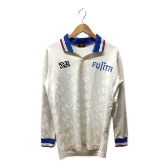 FUJITA (フジタカヌー) サッカーユニフォーム メンズ ホワイト 現:湘南ベルマーレ 当時物希少品 94-5