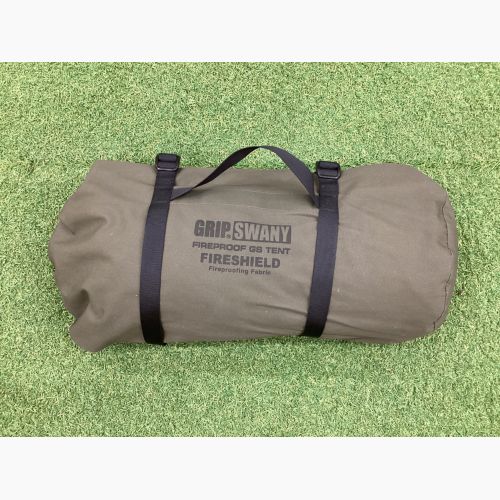 GRIP SWANY (グリップスワニー) ソロテント オリーブ GST-01 FIREPROOF GS TENT 巾330×奥行190×高さ130㎝ 1人用