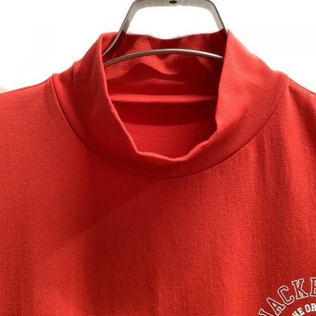 オレンジ 4サイズM モックネックシャツ ジャックバニー 新品 ゴルフウェア JACK BUNNY (ジャックバニー) ゴルフウェア(トップス) メンズ