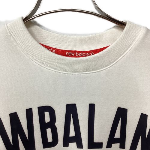 NEW BALANCE (ニューバランス) ゴルフウェア(トップス) レディース SIZE XS ホワイト 裏起毛 トレーナー  012-0262506