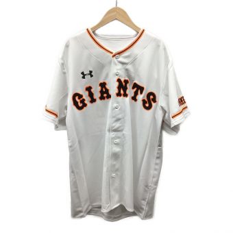 読売ジャイアンツ (ヨミウリジャイアンツ) 応援グッズ SIZE L ホワイト 【24】高橋由伸 UNDER ARMOUR ユニフォーム ホーム レプリカ MYG4018