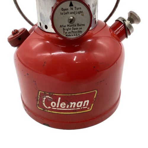 Coleman (コールマン) ガソリンランタン 1961年2月製 イエロボーダー 200A