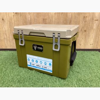 HYAD (ヒャド) クーラーボックス 25.6L カーキ アイスボックス 27ICEBOX