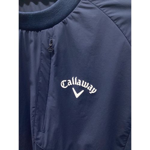 Callaway (キャロウェイ) プルオーバーブルゾン C22215101 メンズ SIZE M ネイビー 長袖 ゴルフウェア