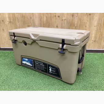 OUTPUT LIFE (アウトプットライフ) クーラーボックス 75QT(71.9L) カーキ ICELAND コラボクーラー