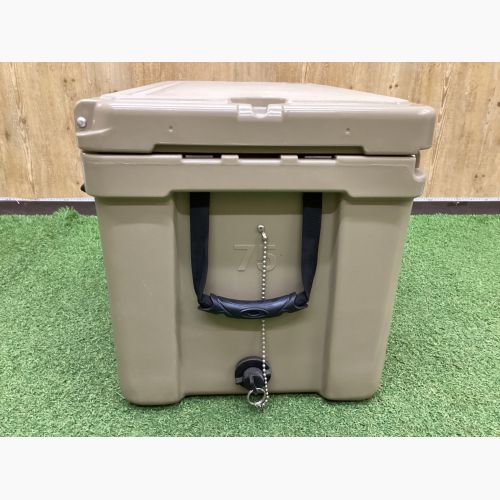 OUTPUT LIFE (アウトプットライフ) クーラーボックス 75QT(71.9L) カーキ ICELAND コラボクーラー