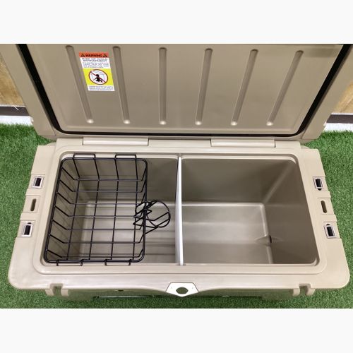 OUTPUT LIFE (アウトプットライフ) クーラーボックス 75QT(71.9L) カーキ ICELAND コラボクーラー