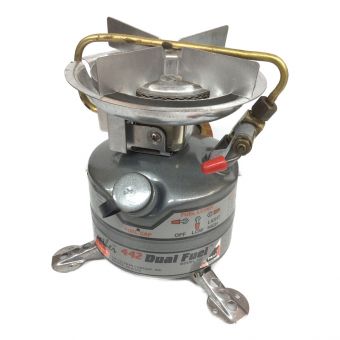 Coleman (コールマン) ガソリンシングルバーナー PEAK1 フェザーストーブ グレー 95年11月製 Dual Fuel STOVE 442