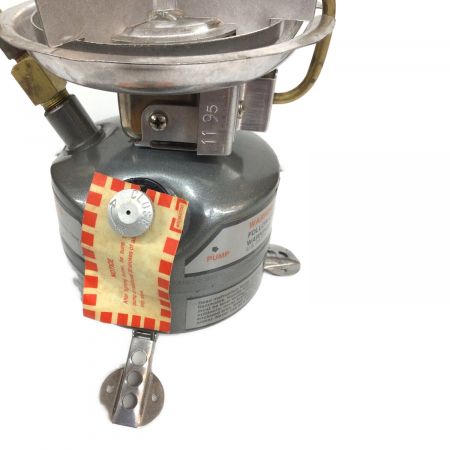 Coleman (コールマン) ガソリンシングルバーナー PEAK1 フェザーストーブ グレー 95年11月製 Dual Fuel STOVE 442