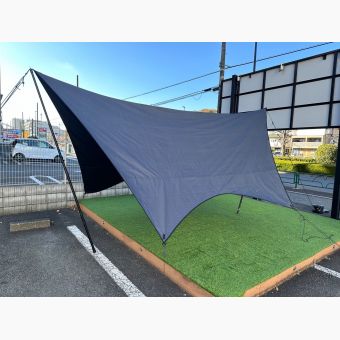 Mac Outdoor (マックアウトドア) ヘキサタープ ブラックE.B Hook(ボンボネロコラボ)付 ヘキサタープM 約460x450cm 3～4人用