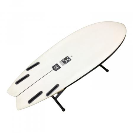 FIRE WIRE ショートボード 5'6×21 1/4×2 1/2 32.7L ホワイト×ブラウン