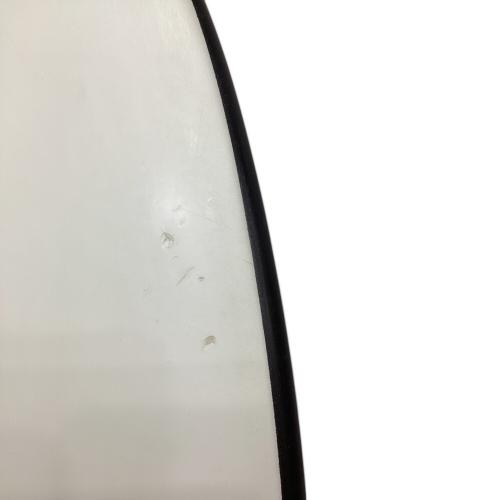 FIRE WIRE ショートボード 5'6×21 1/4×2 1/2 32.7L ホワイト×ブラウン SEASIDE MACHADO クアッドフィンタイプ