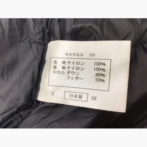 NANGA (ナンガ) オーロラ600DX マミー型シュラフ ダウン ブラック