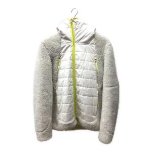 Icebreaker (アイスブレーカー) トレッキングウェア(フリース) メンズ SIZE M ホワイト リアルフリースメリノハイパイルジップフーディー