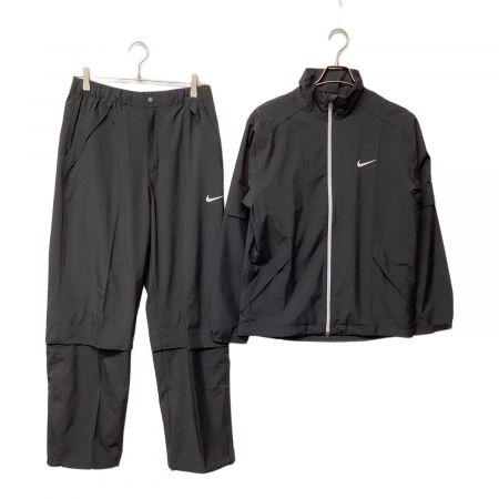 NIKE GOLF (ナイキゴルフ) ゴルフウェア(セット) メンズ SIZE M ブラック ストームフィットコンバーチブルレインスーツ  473287-010｜トレファクONLINE