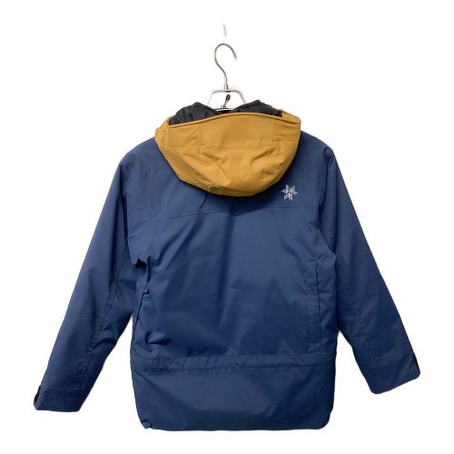 GOLDWIN (ゴールドウイン) スキーウェア(ジャケット) メンズ SIZE XS ネイビー×ブラウン カラーフードジャケット G121307P