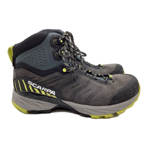 SCARPA (スカルパ) トレッキングシューズ メンズ SIZE 26cm グレーxブラック GORE-TEX ラッシュトレックGTX