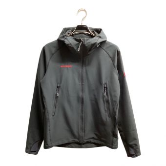 MAMMUT (マムート) トレッキングウェア(ソフトシェル) メンズ SIZE M ブラック ソフテッククライムライトフーデッドジャケト 1010-23000