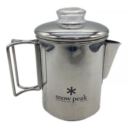Snow peak (スノーピーク) ステンレスパーコレーター6カップ PR-006 廃盤品 コーヒー用品