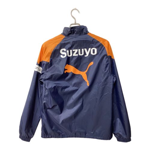 清水エスパルス (シミズエスパルス) サッカーウェア メンズ SIZE M オレンジ 23 PUMA 公式戦用ウーブンフルジップジャケット 77539582