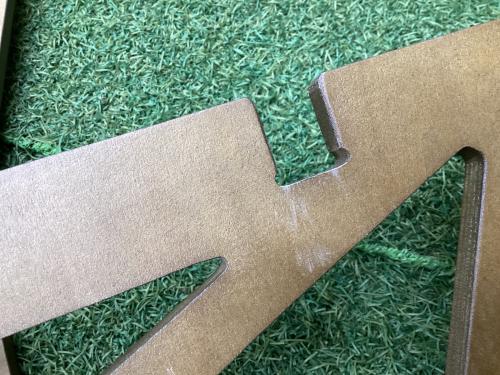 Hilander (ハイランダー) アウトドアテーブル ブラウン HCA0233 プライウッドヘキサゴンテーブル