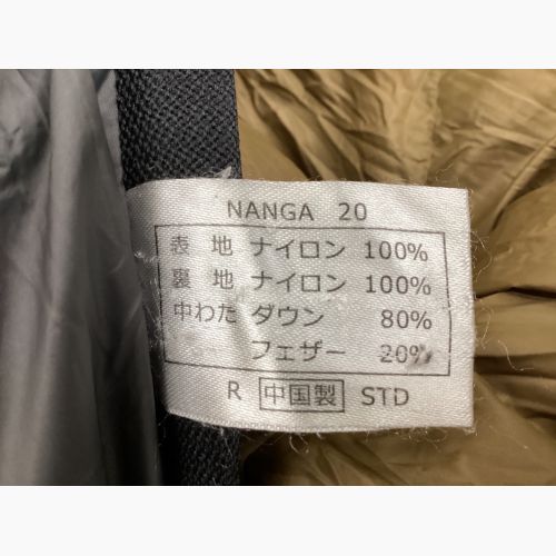 NANGA (ナンガ) マミー型シュラフ マウンテンロッジ200