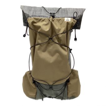 if you have (イフユーハブ) バックパック 43L グレーxカーキ Khaki Beige hug 52cm-57cm (サイズ3） 31-40L(山小屋泊)