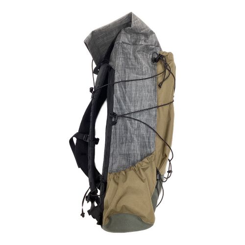 if you have (イフユーハブ) バックパック 43L グレーxカーキ Khaki Beige hug 52cm-57cm (サイズ3） 31-40L(山小屋泊)