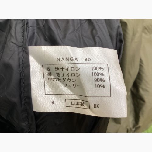 NANGA (ナンガ) ダウンシュラフ 別売りストレージバッグ付 AURORA light 600 DX ダウン 【冬用】 185㎝