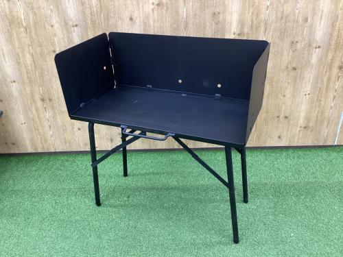 LODGE (ロッジ) アウトドアテーブル ブラック A5-7 クッキングテーブル