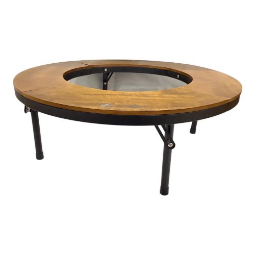 LOGOS (ロゴス) アウトドアテーブル 約75x75x27.5cm Aladdin 81064107 ストーブテーブル ウッド