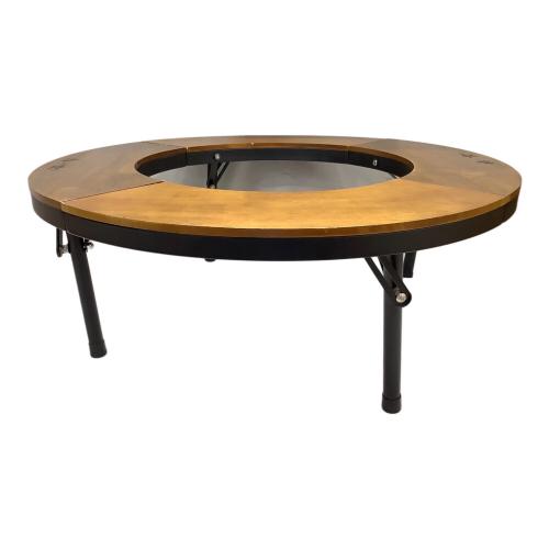 LOGOS (ロゴス) アウトドアテーブル 約75x75x27.5cm Aladdin 81064107 ストーブテーブル ウッド