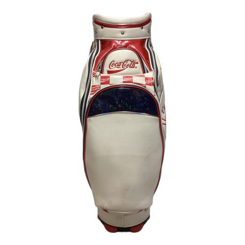 Coca Cola (コカコーラ) キャディバッグ トリコロールカラー