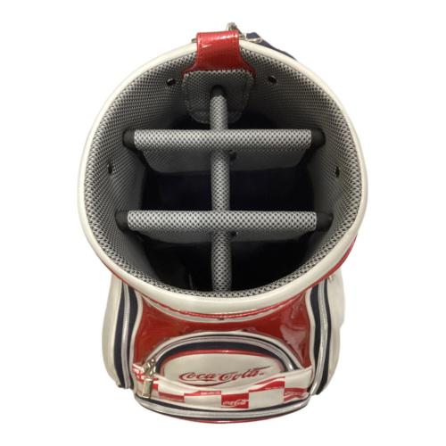 Coca Cola (コカコーラ) キャディバッグ トリコロールカラー
